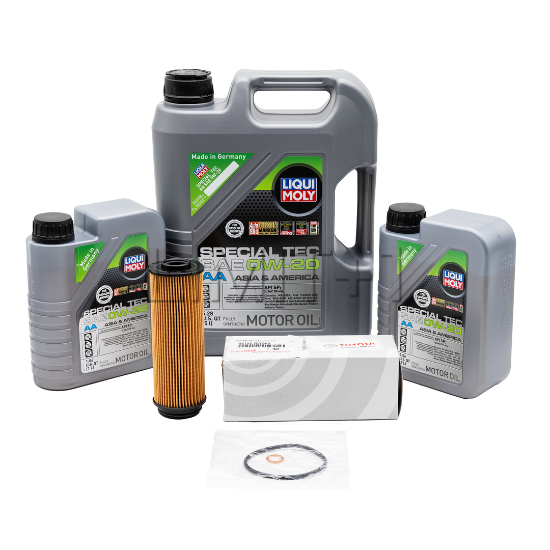 Liqui Moly GR Supra Special Tec 0W-20 Full Synthetic Oil Change Kit W/ OE Filter (Daily Driver)