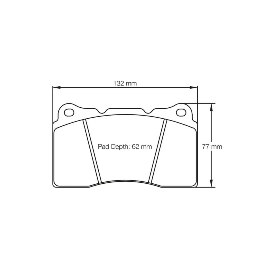 Pagid Racing GR86 / BRZ RSL29 Brake Pads - Front (Brembo)