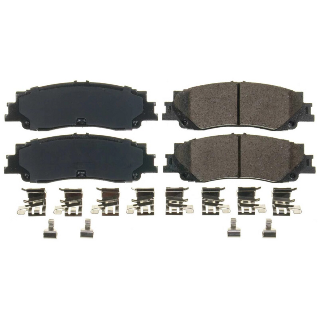 PowerStop Rear Z17 Evo Ceramic Brake Pads w/Hardware1 