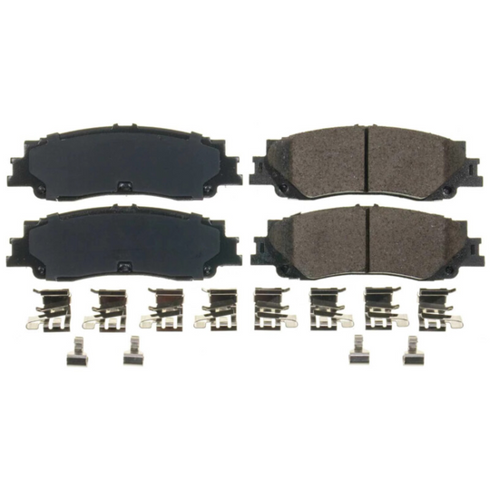 PowerStop Rear Z17 Evo Ceramic Brake Pads w/Hardware1 