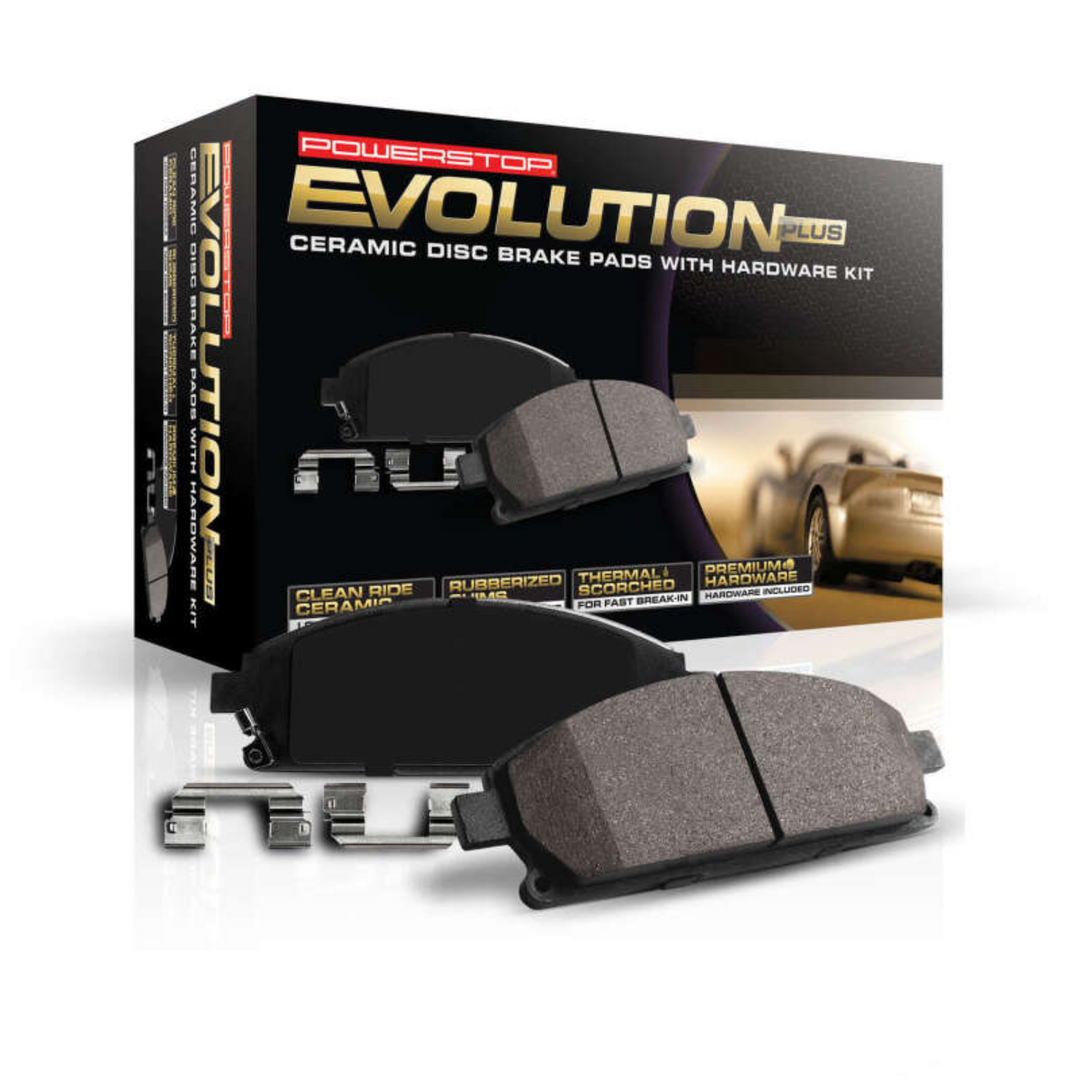 PowerStop Rear Z17 Evo Ceramic Brake Pads w/Hardware