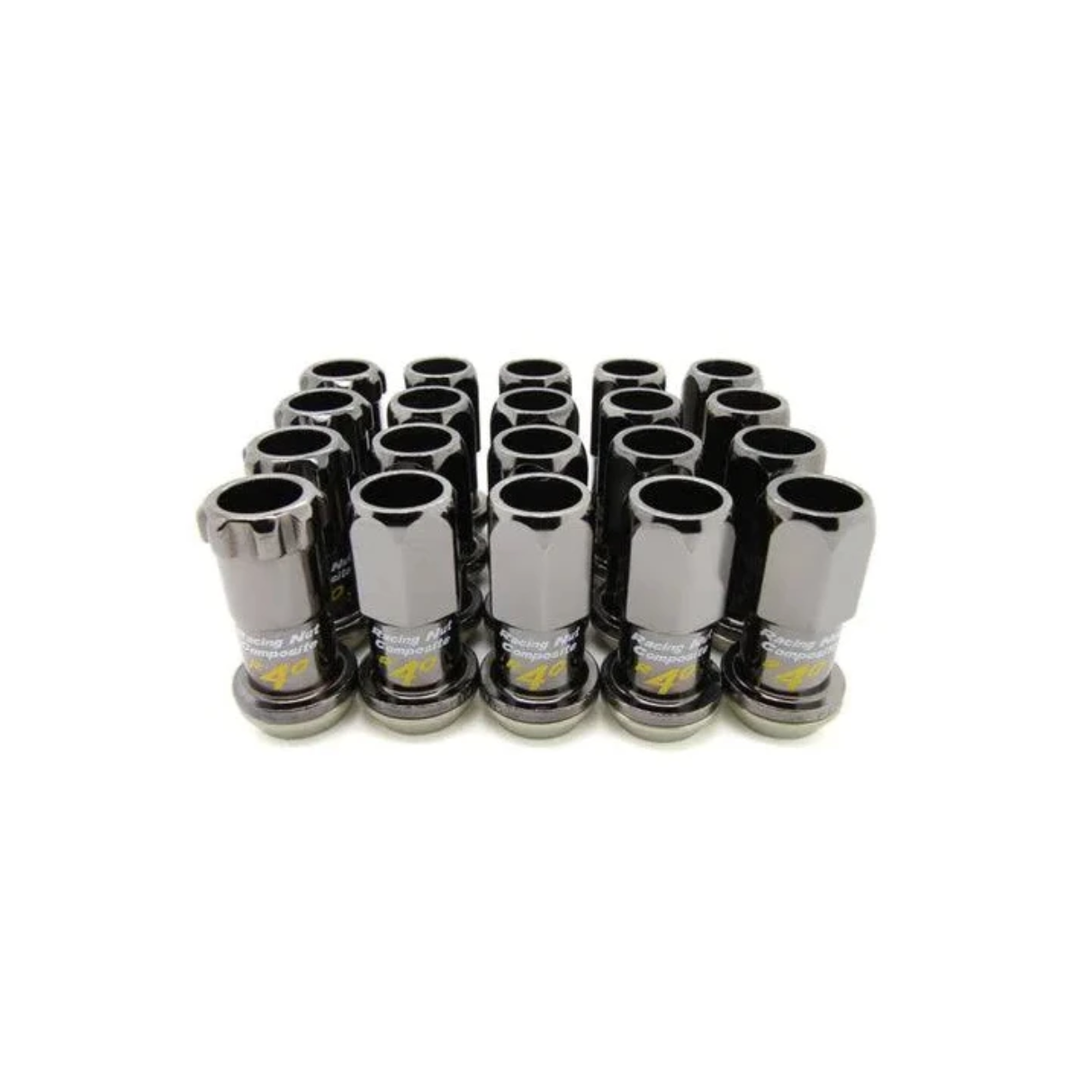 Project Kics GR86 / BRZ 12x1.25 R40 Lug Nuts - Black (20Pcs) – LIMIT+1 Project Kics GR86 / BRZ 12x1.25 R40 Lug Nuts - Black (20Pcs) – LIMIT+1