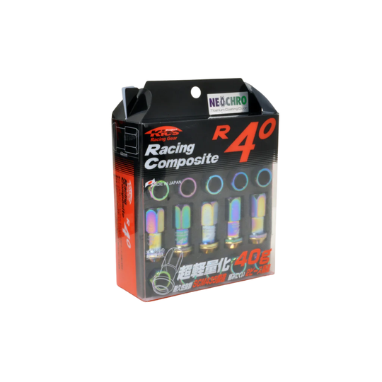 Project Kics GR86 / BRZ R40 Lug Nuts - Neo Chrome