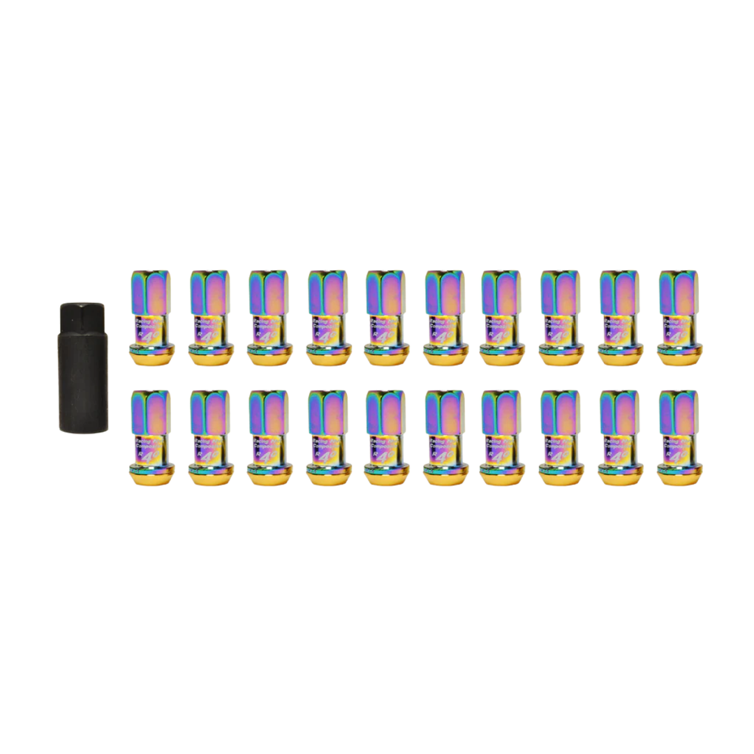 Project Kics GR86 / BRZ R40 Lug Nuts - Neo Chrome