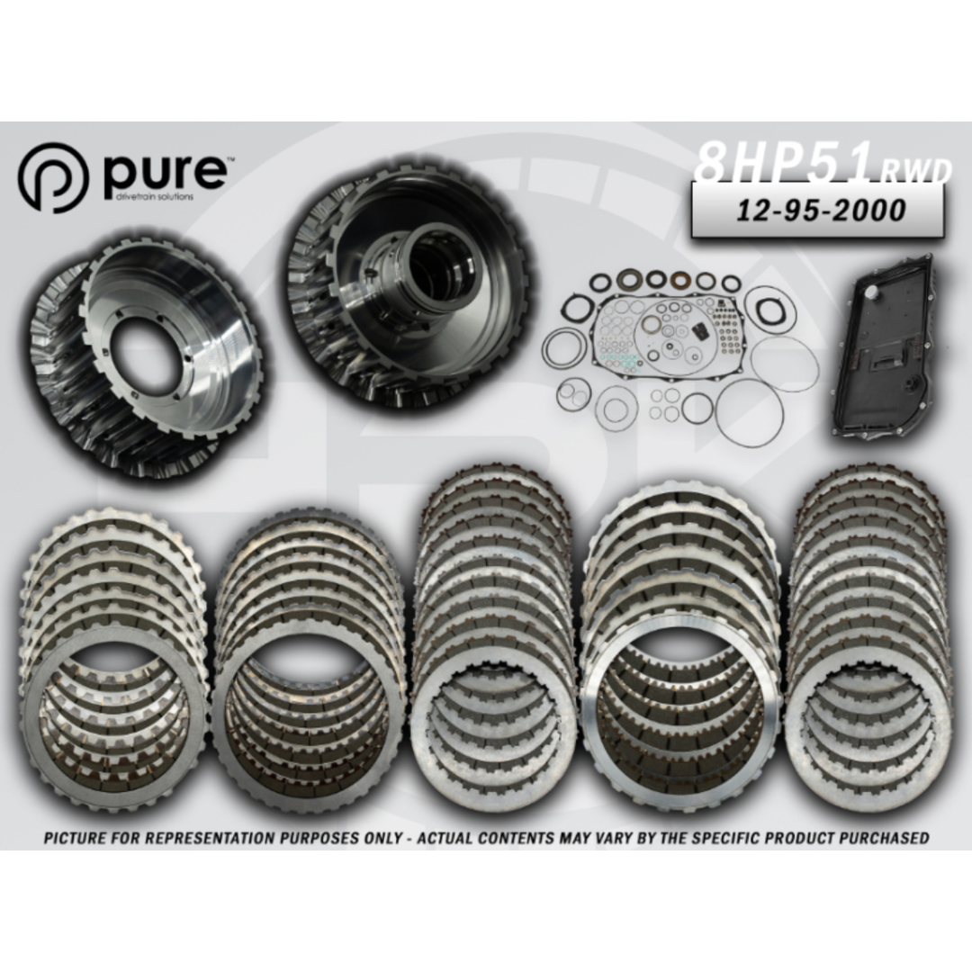 Pure Drivetrain Solutions GR Supra 8HP51 Transmission Hard Parts Kit - Stage 2