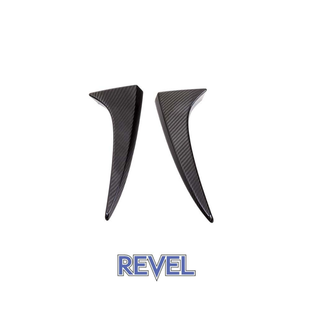 Revel GR Corolla GT Dry Carbon Rear Window Side Spoiler Covers - 2 Pieces