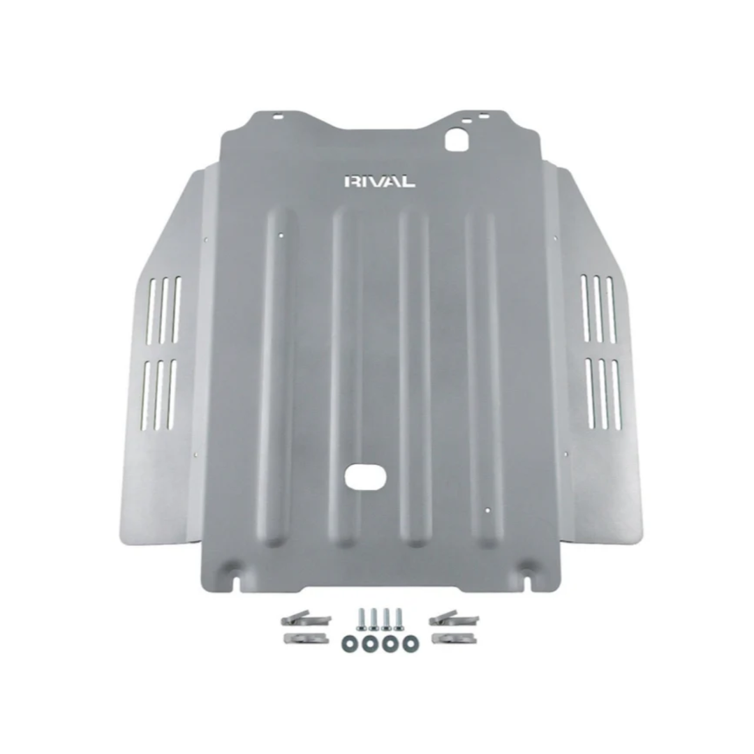 Rival 4x4 2022+ Tundra Aluminum Transmission Catalytic Converter Skid Plate