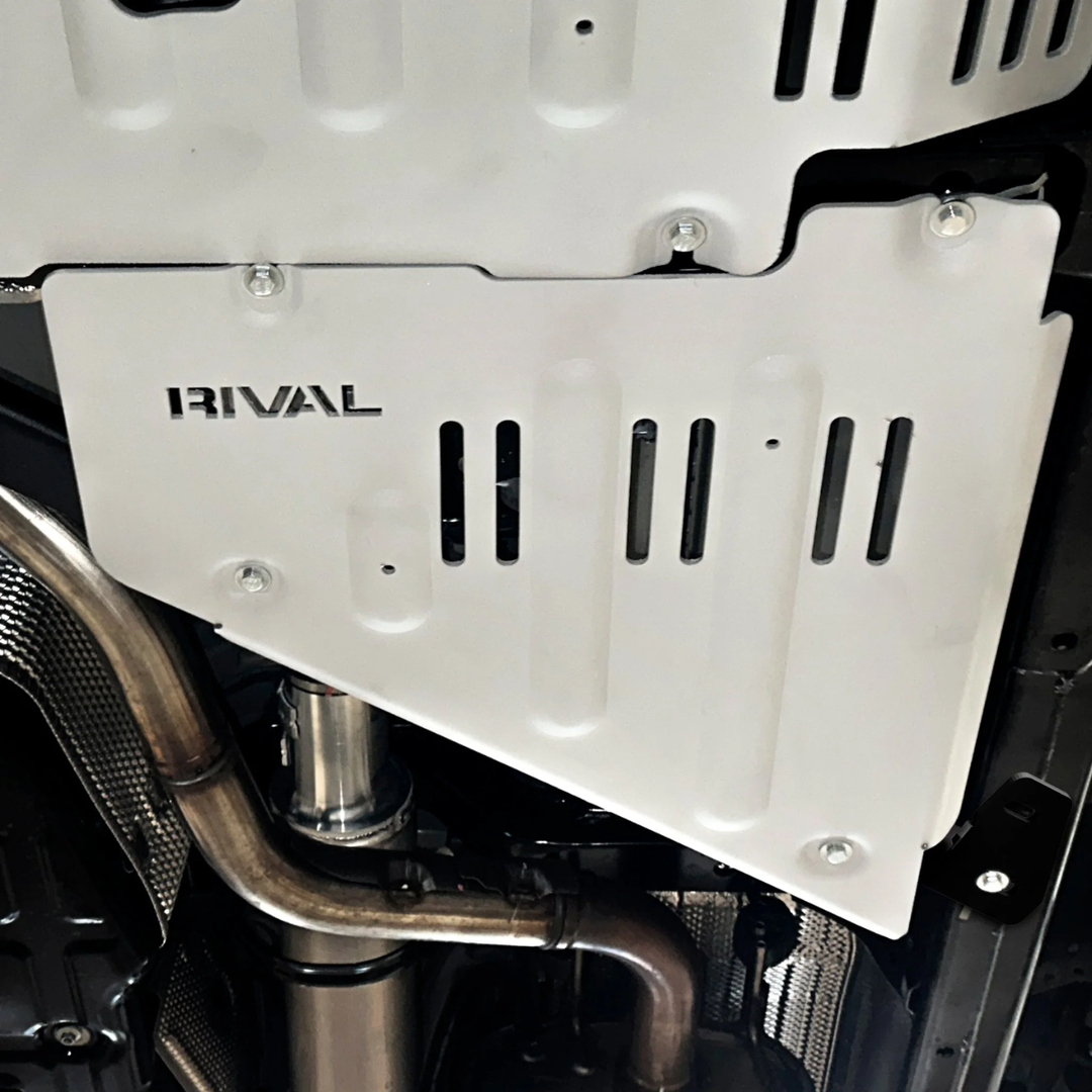 Rival 4x4 2024+ Tacoma Aluminum Transfer Case Skid Plate