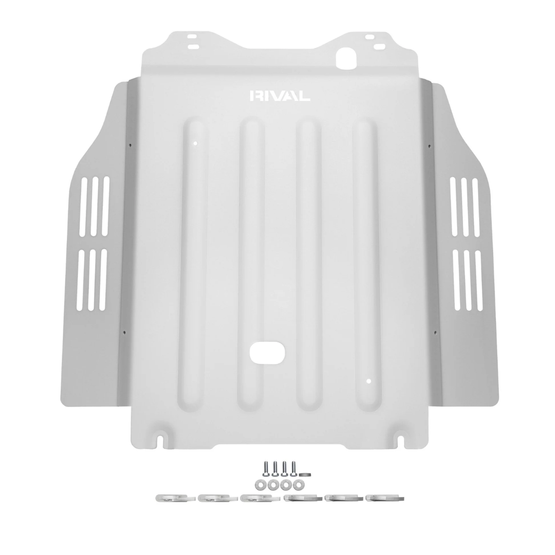 Rival 4x4 2024+ Tacoma Aluminum Transmission Catalytic Converter Skid Plate