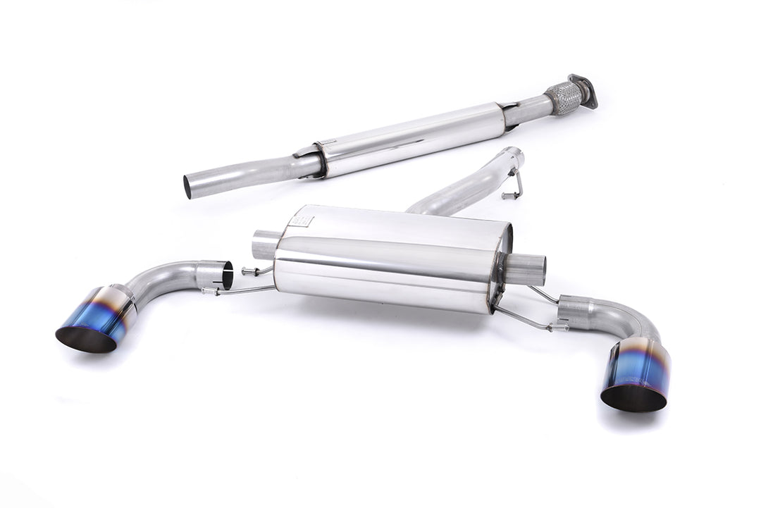 Milltek GR86 Resonated Secondary Cat-back Exhaust