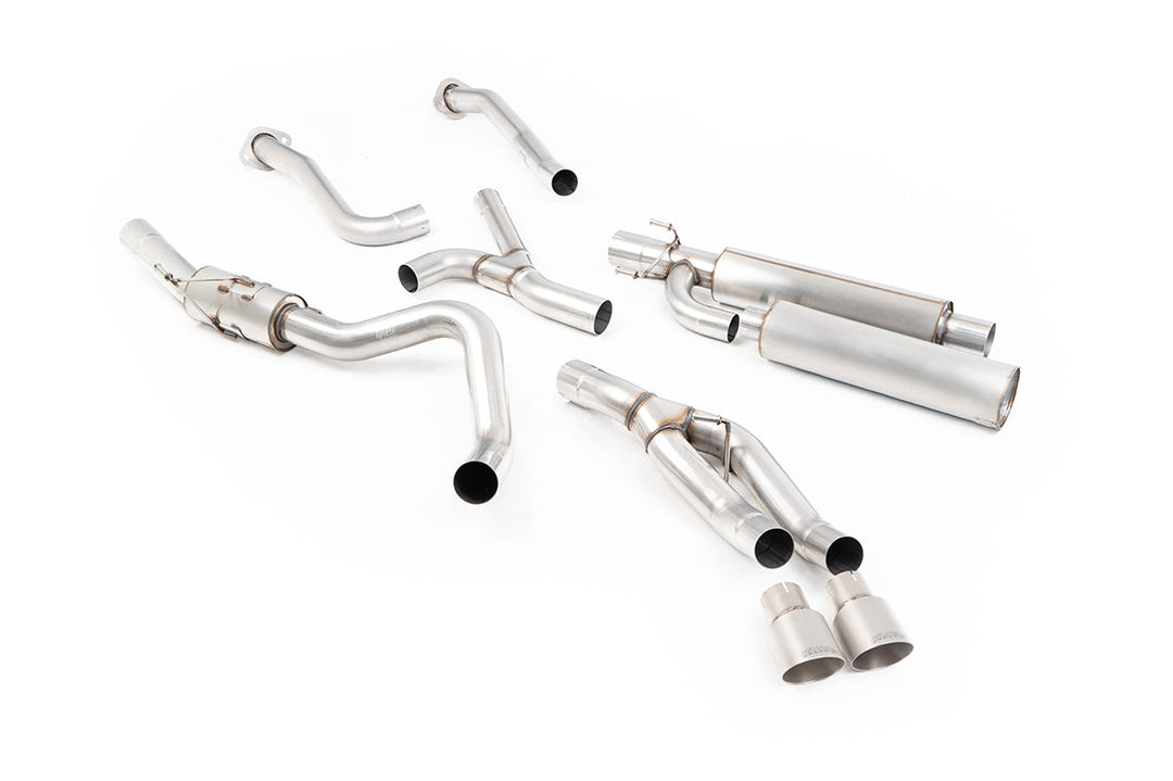 Milltek 2022+ Tundra Dual GT-100 Cat-Back Exhaust System