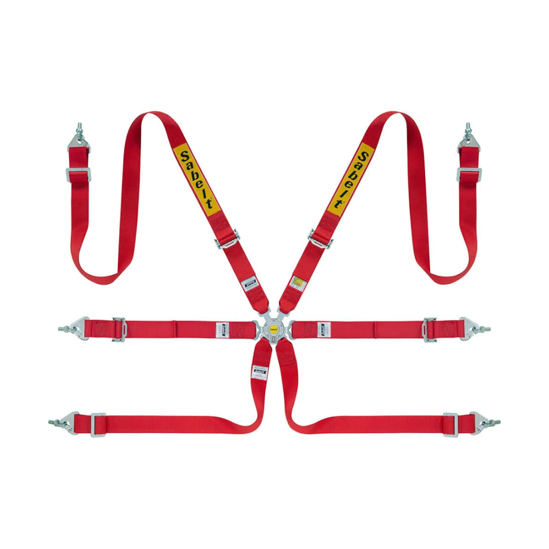 Sabelt 2x2 Steel Series 6-Point Racing Harness