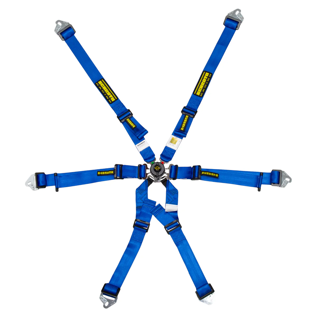 Schroth 2x2 Flexi 6-Point Racing Harness (2031 FIA Approval)