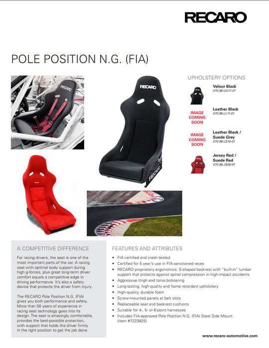 RECARO Pole Position N.G. (FIA)