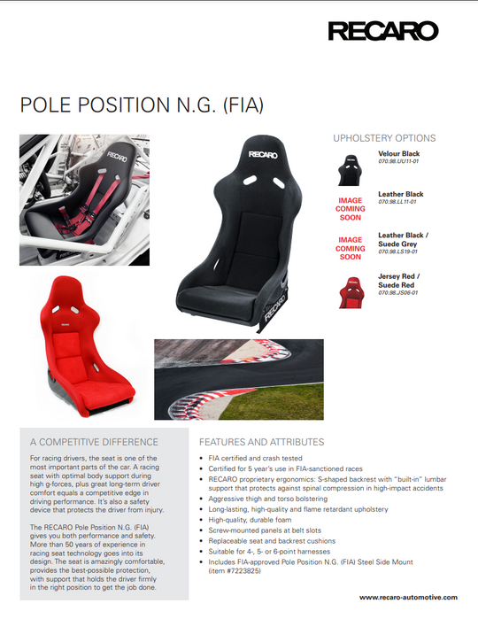 RECARO Pole Position N.G. (FIA) 