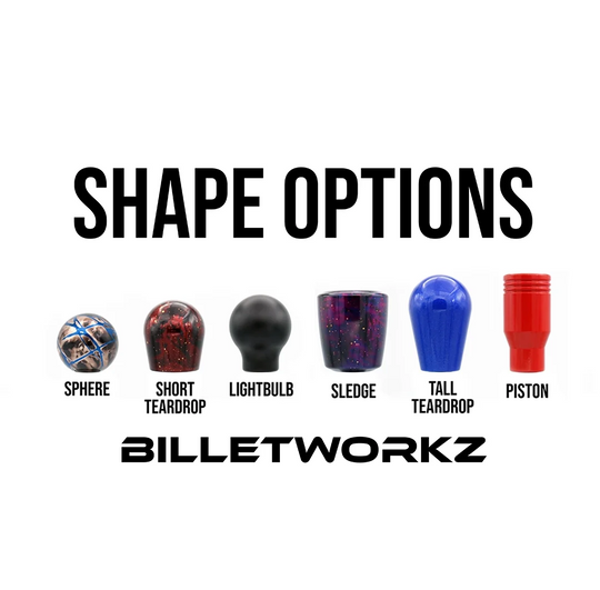 Billetworkz GR Corolla Titanium Brushed Shift Knob - No Engraving