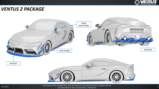 Verus Engineering GR Supra Ventus 2 Aero Package