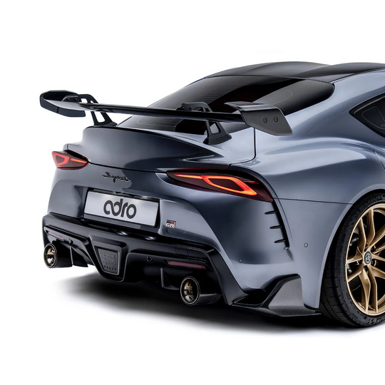 ADRO GR Supra Carbon Rear Bumper Winglet Set