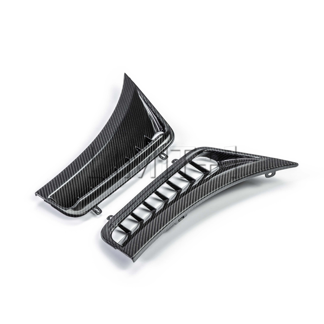 Seibon GR Corolla Dry Carbon Bumper Inserts (2025+ Facelift ONLY) - Gloss