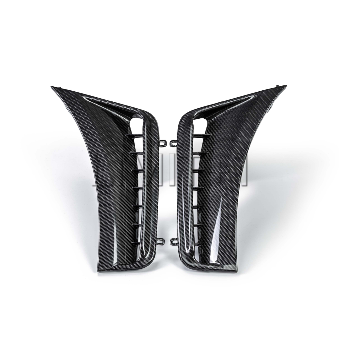 Seibon GR Corolla Dry Carbon Bumper Inserts (2025+ Facelift ONLY) - Gloss