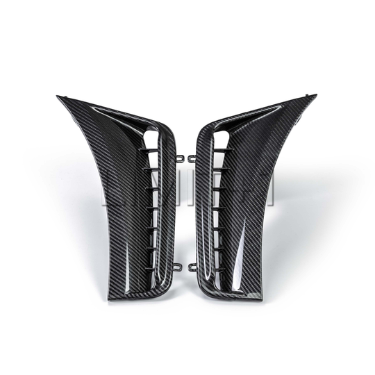 Seibon GR Corolla Dry Carbon Bumper Inserts (2025+ Facelift ONLY) - Gloss
