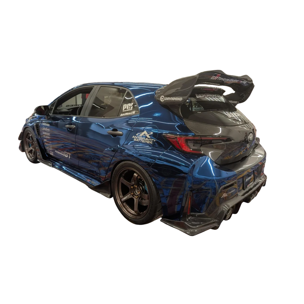 Seibon GR Corolla MB-Style Carbon Fiber Rear Adjustable Spoiler