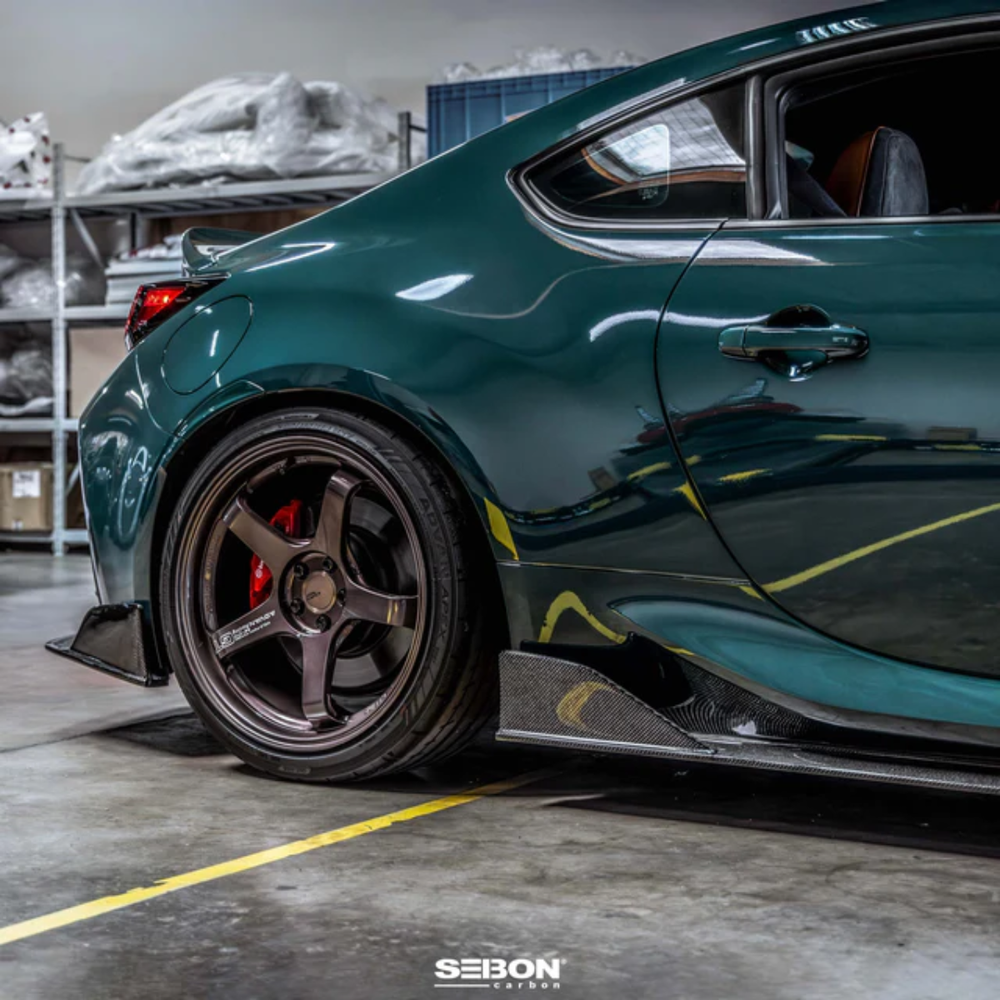Seibon GR86 / BRZ MB-Style Carbon Fiber Side Skirt