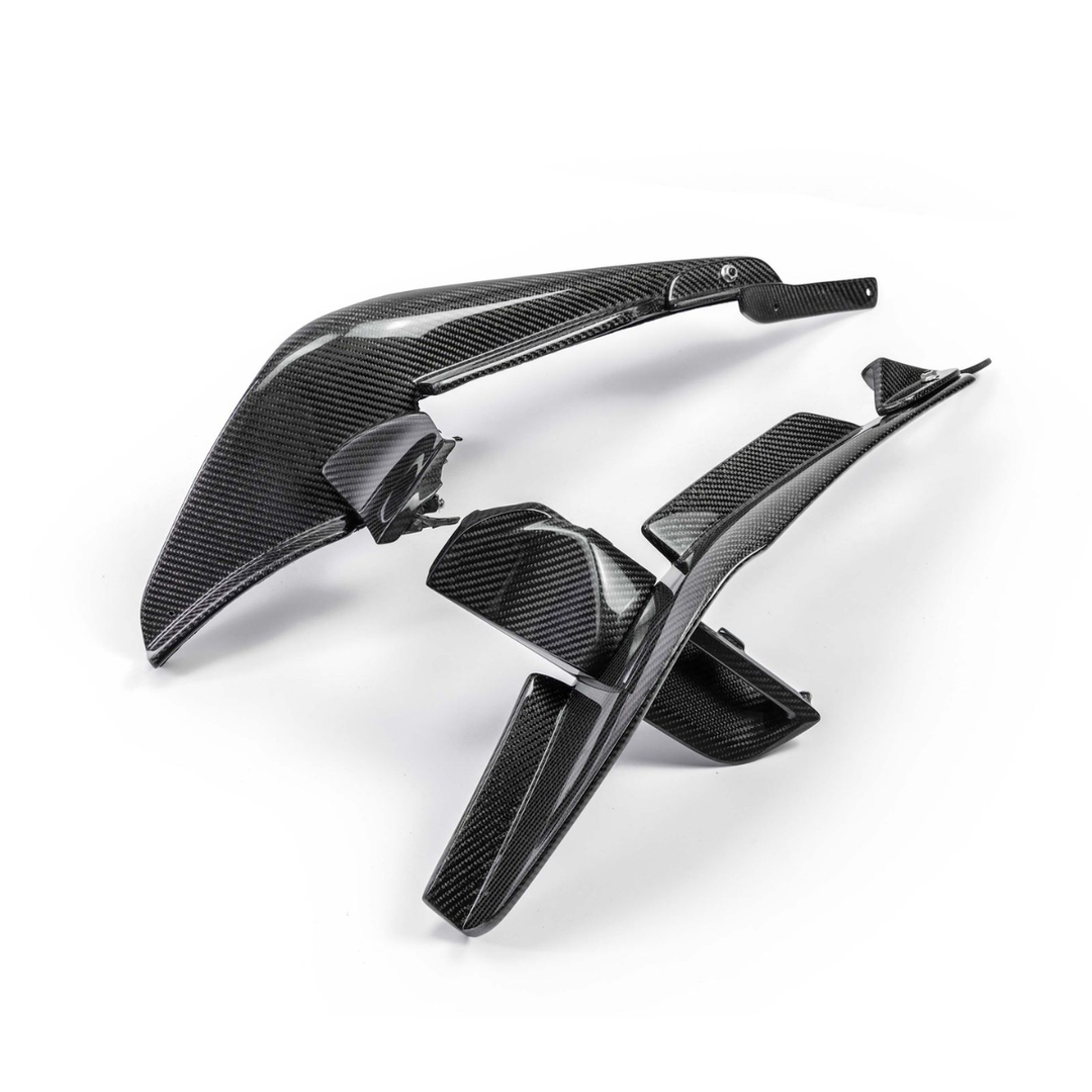 Seibon GR Corolla Carbon Fiber Front Bumper Canards