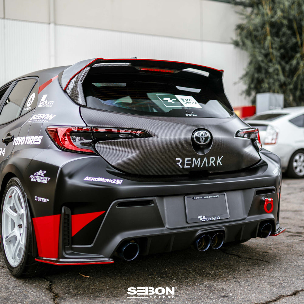 Seibon GR Corolla Circuit Edition OE-Style Carbon Fiber Rear Spoiler
