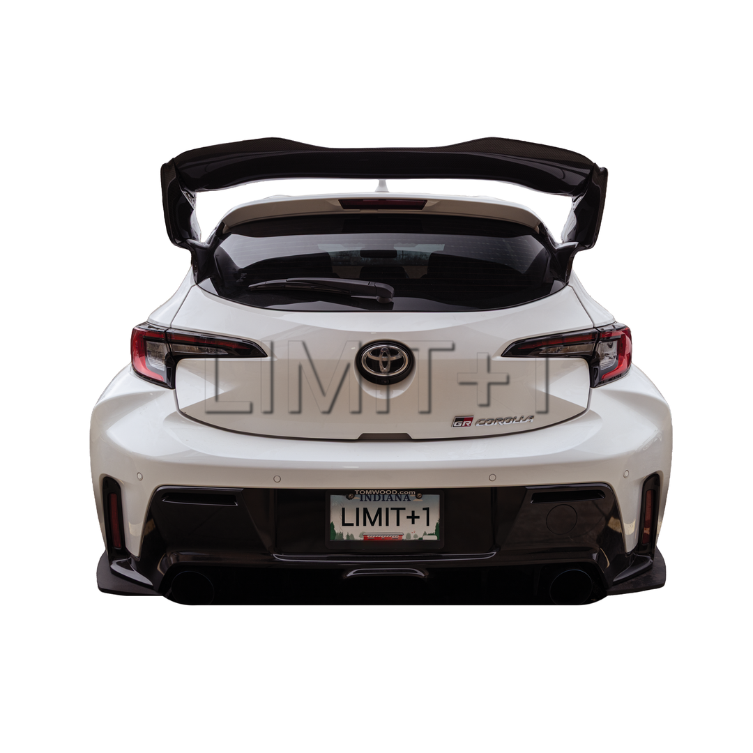 Seibon GR Corolla MB-Style Carbon Fiber Rear Adjustable Spoiler