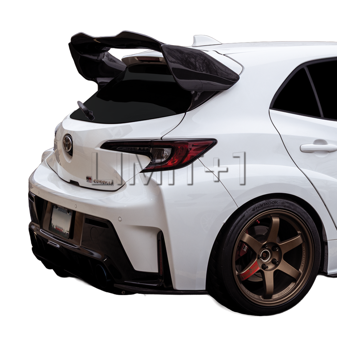 Seibon GR Corolla MB-Style Carbon Fiber Rear Adjustable Spoiler