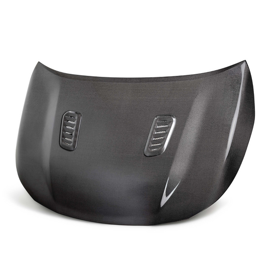 Seibon GR Corolla OE-Style Double-Sided Carbon Fiber Hood - Gloss Finish