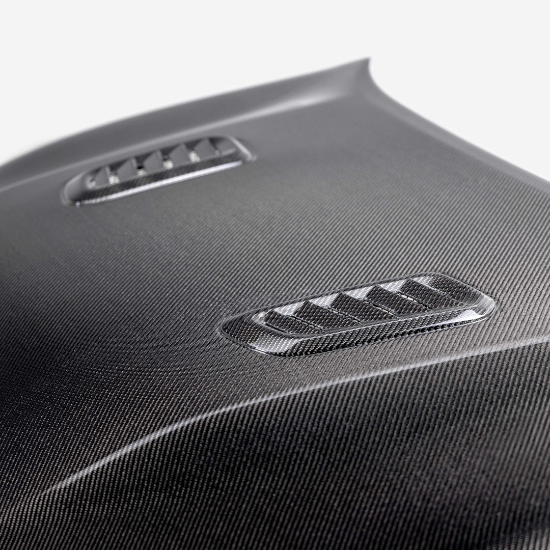 Seibon GR Corolla OE-Style Double-Sided Carbon Fiber Hood - Gloss Finish