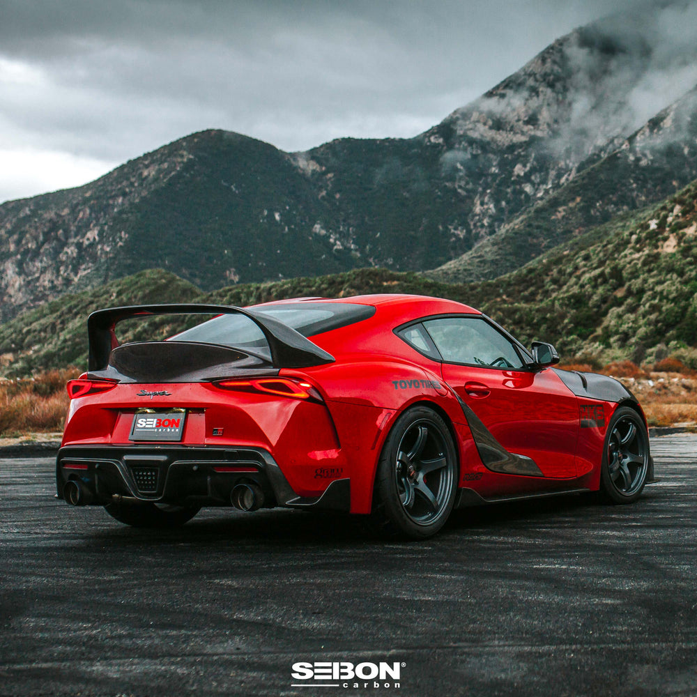 Seibon GR Supra Carbon Fiber Rear Diffuser
