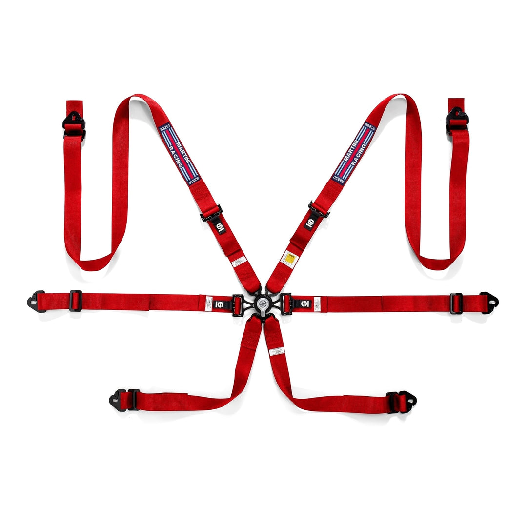Sparco Martini Racing 6-Point Harness