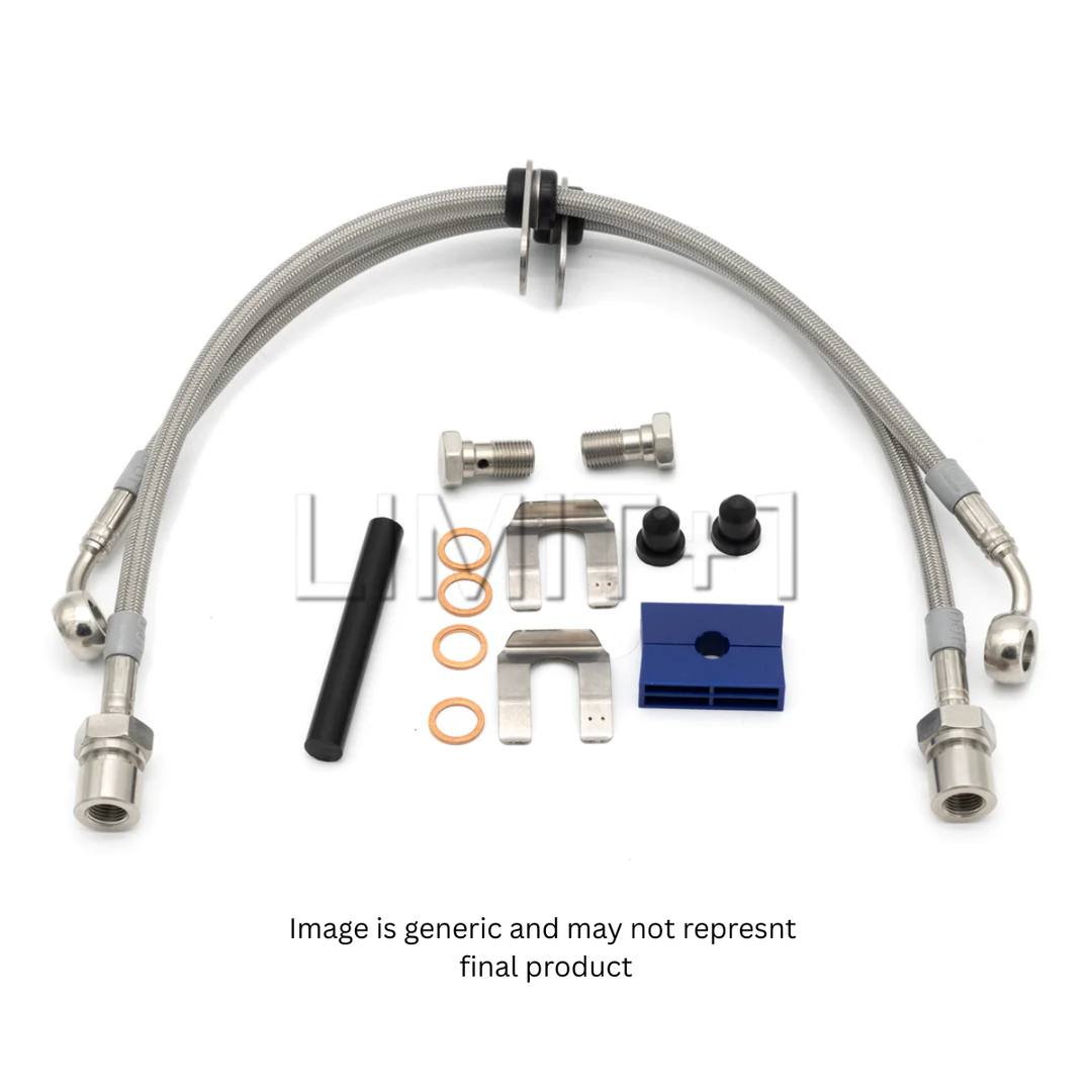Spiegler GR Supra Stainless Brake lines - Rear
