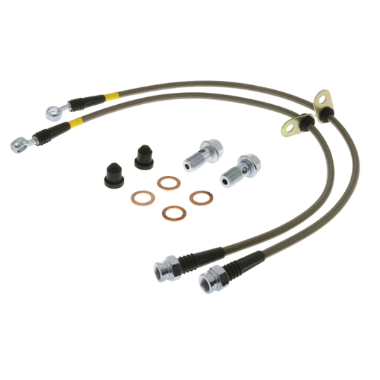 StopTech GR86 / BRZ Stainless Steel Brake Lines - Front