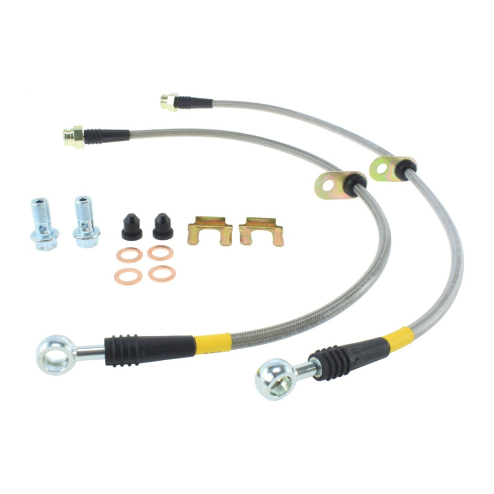 StopTech GR86 / BRZ Stainless Steel Brake Lines - Front