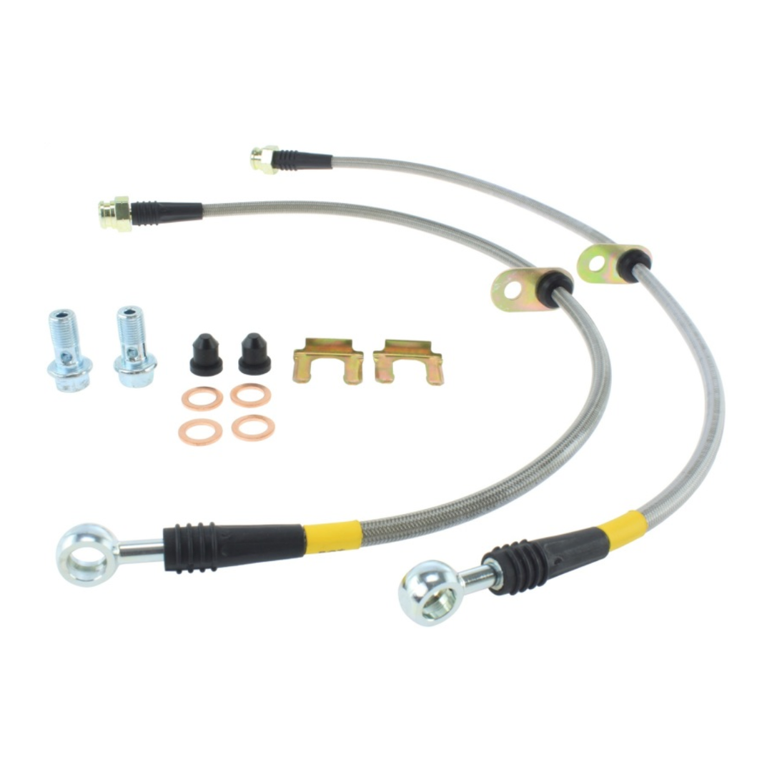 StopTech GR86 / BRZ Stainless Steel Brake Lines - Front