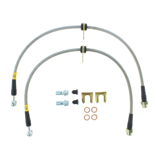 StopTech GR86 / BRZ Stainless Steel Brake Lines - Front