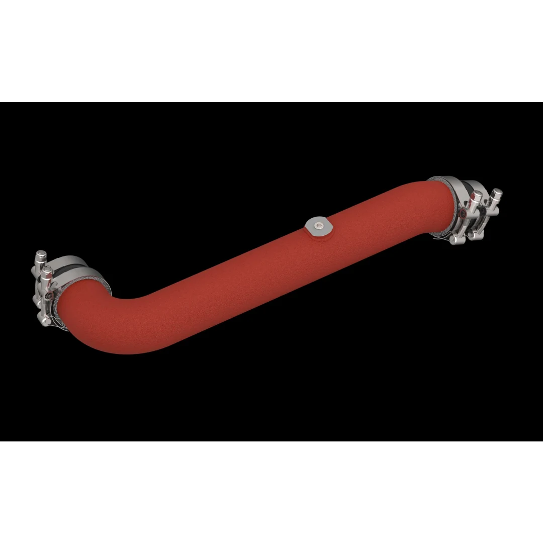 K&N GR Corolla Charge Pipe Kit - Wrinkle Red