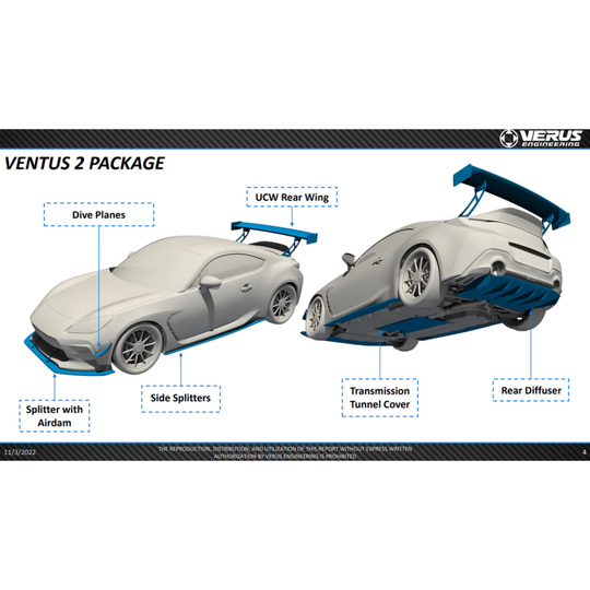 Verus Engineering GR86 / BRZ Ventus 2 Aero Package