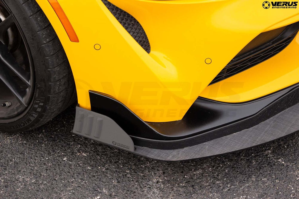 Verus Engineering GR Supra Front Splitter Endplates, Standard Front Splitter
