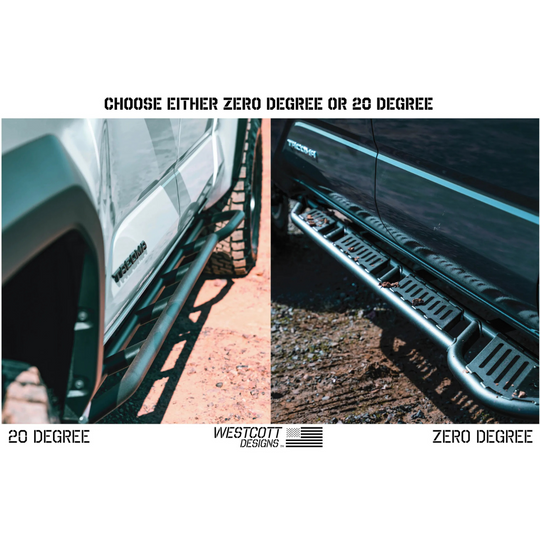 Westcott Designs 2024+ Tacoma Long Bed Rock Sliders
