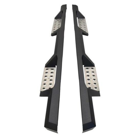 Westin 2024+ Tacoma Double Cab HDX Stainless Drop Nerf Step Bars2