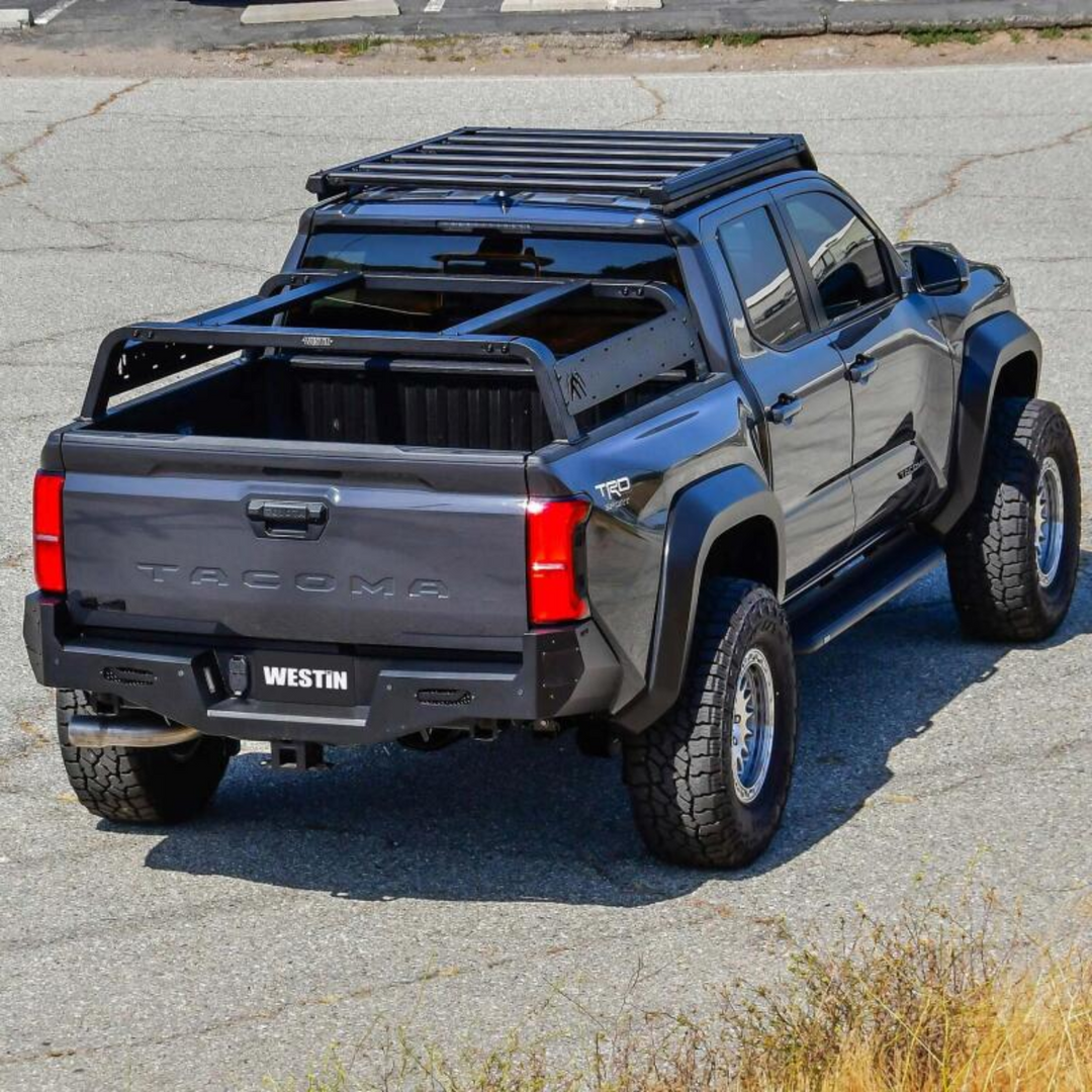 Westin 2024+ Tacoma Double Cab Mesa Roof Rack2