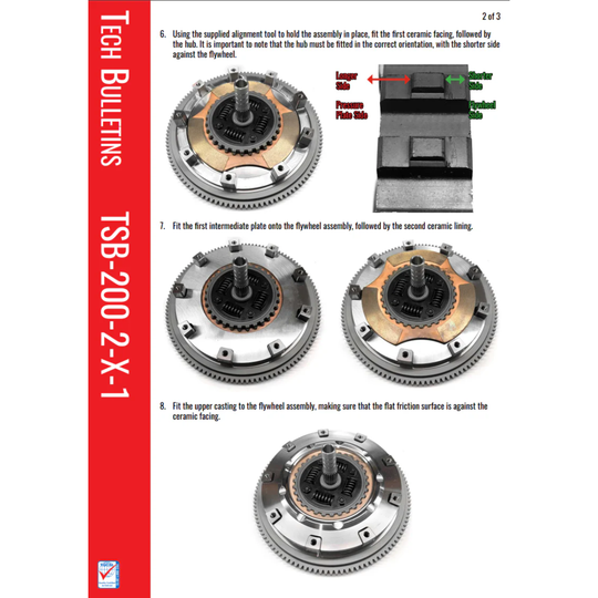 XClutch GR86 / BRZ 8in Twin Sprung Ceramic Clutch Kit