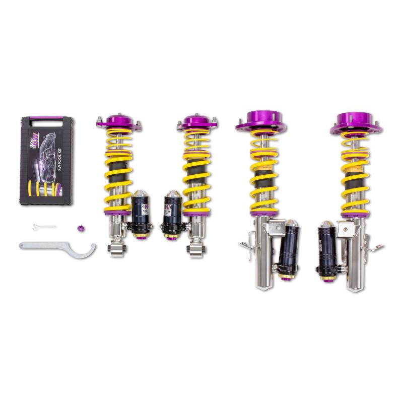 KW GR86 / BRZ V4 Clubsport 3-Way Coilover Kit - Track