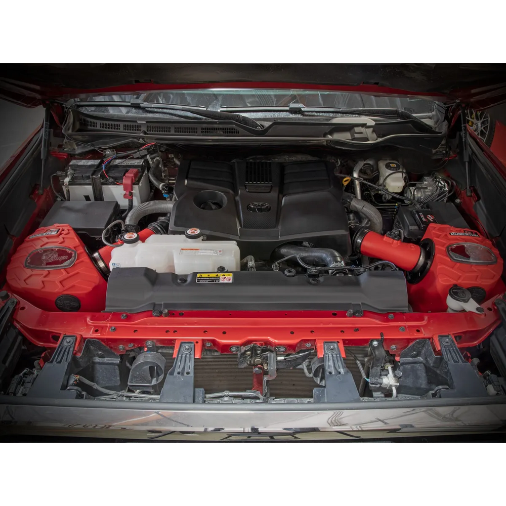 aFe 2022+ Tundra Momentum GT Pro Dry S Intake System - Red Edition