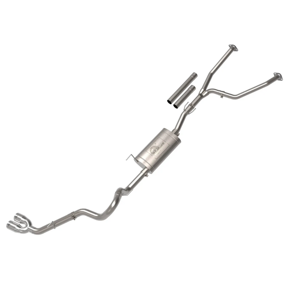 aFe 2022+ Tundra Vulcan Series 2-1/2" to 3" Stainless Steel Cat-Back Exhaust System1